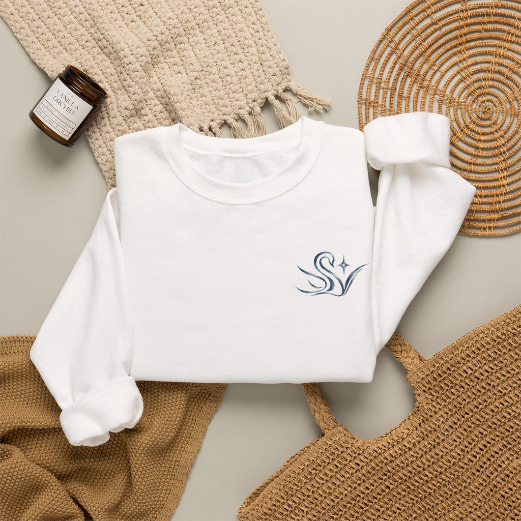 Swan Crewneck Sweatshirt